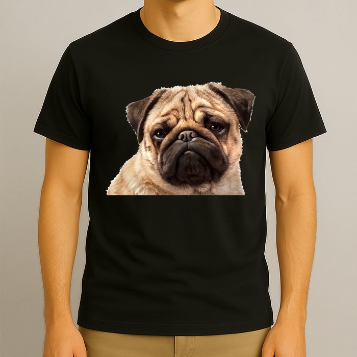 Dog - Close-Up of Pug Face T-Shirt