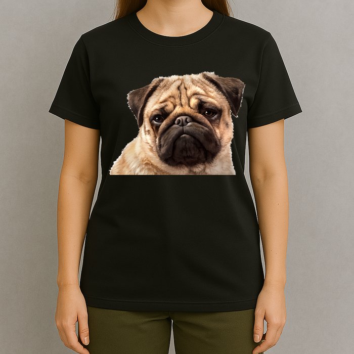 Dog - Close-Up of Pug Face T-Shirt