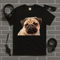 Dog - Close-Up of Pug Face T-Shirt