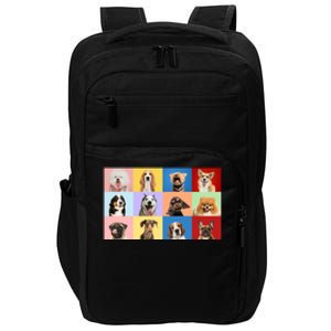 Dog Collage Impact Tech Backpack