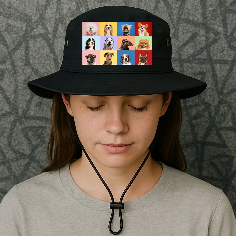 Dog Collage Bucket Hat
