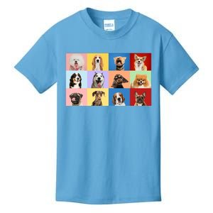 Dog Collage Kids T-Shirt