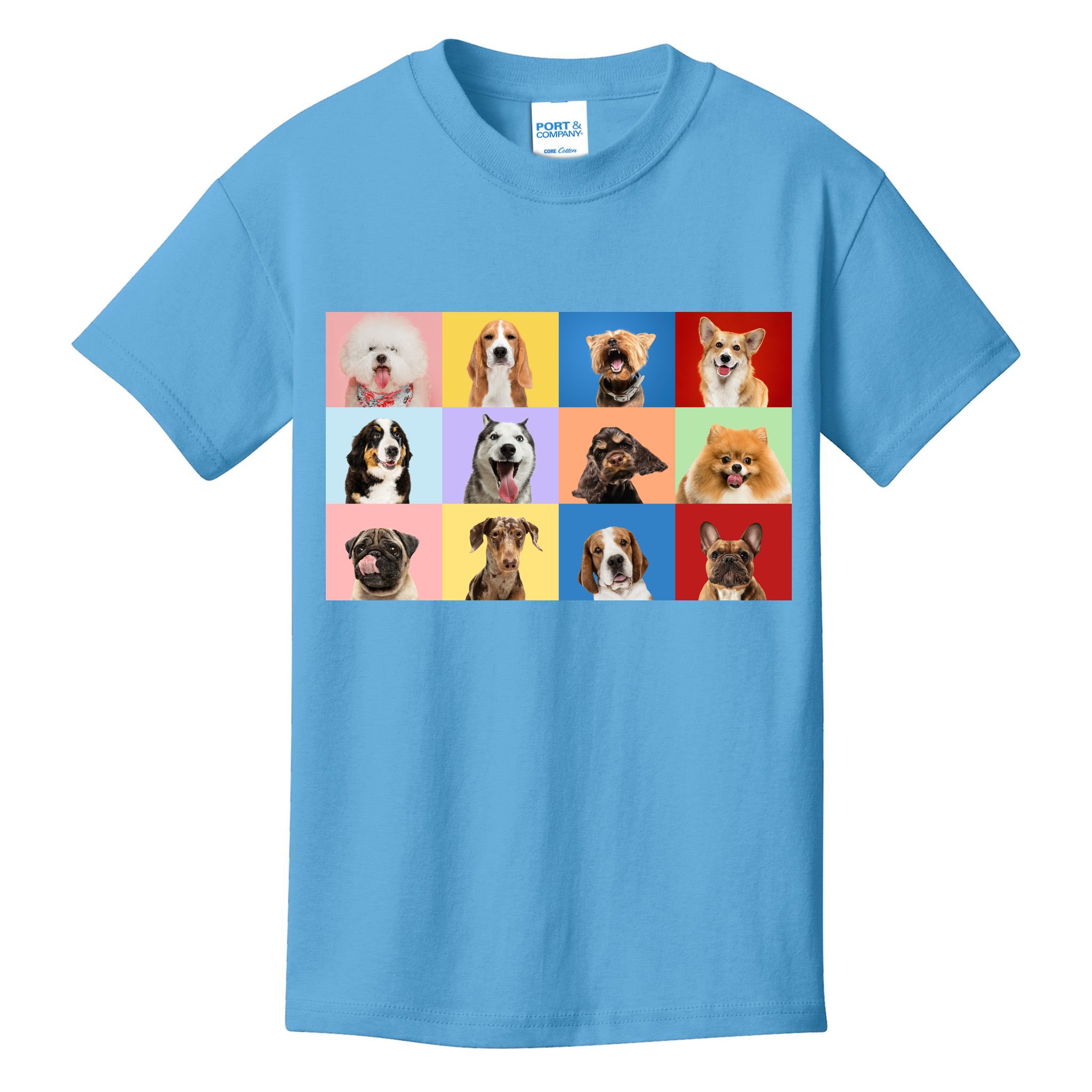 Dog Collage Kids T-Shirt