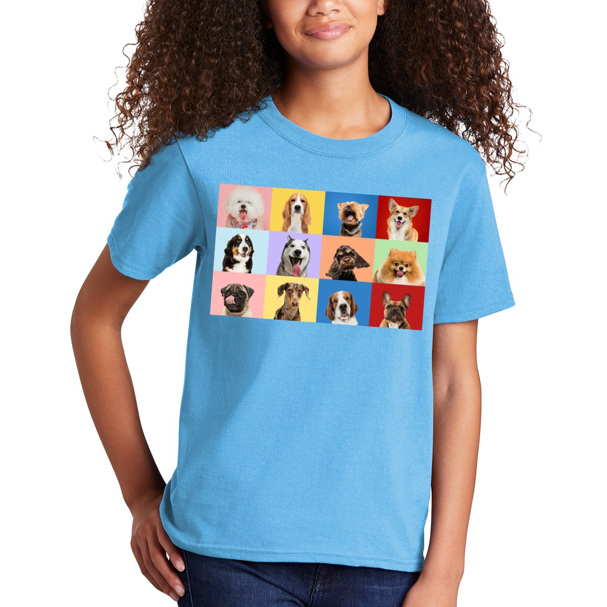 Dog Collage Kids T-Shirt