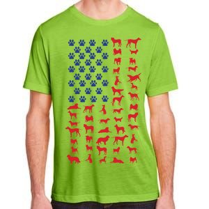 Dog Flag USA Adult ChromaSoft Performance T-Shirt