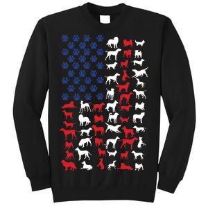 Dog Flag USA Sweatshirt