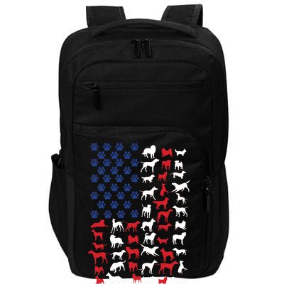 Dog Flag USA Impact Tech Backpack