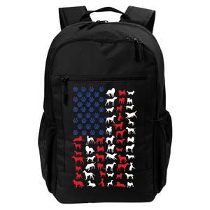 Dog Flag USA Daily Commute Backpack