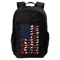 Dog Flag USA Daily Commute Backpack