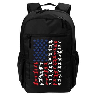 Dog Flag USA Daily Commute Backpack