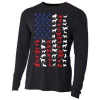 Dog Flag USA Cooling Performance Long Sleeve Crew