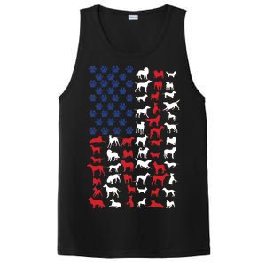 Dog Flag USA PosiCharge Competitor Tank