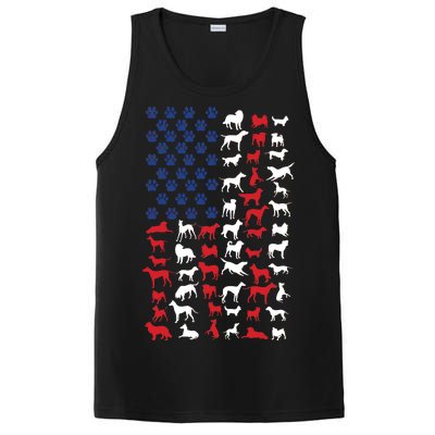 Dog Flag USA PosiCharge Competitor Tank