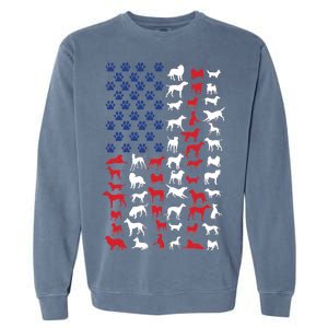 Dog Flag USA Garment-Dyed Sweatshirt