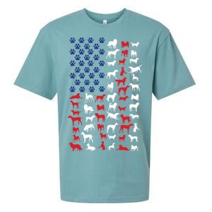 Dog Flag USA Sueded Cloud Jersey T-Shirt