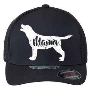 Dog Mama Mom Flexfit Unipanel Trucker Cap