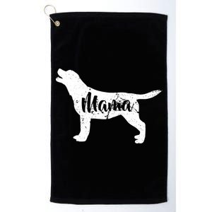 Dog Mama Mom Platinum Collection Golf Towel