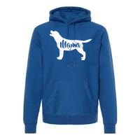 Dog Mama Mom Premium Hoodie