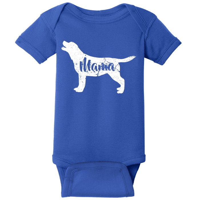 Dog Mama Mom Baby Bodysuit