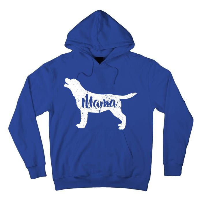 Dog Mama Mom Tall Hoodie