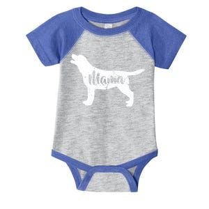 Dog Mama Mom Infant Baby Jersey Bodysuit