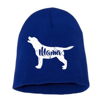 Dog Mama Mom Short Acrylic Beanie