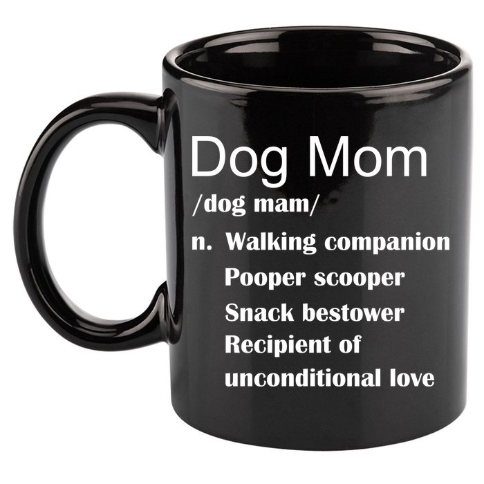 Dog Mom Definition 11oz C Handle Ceramic Mug