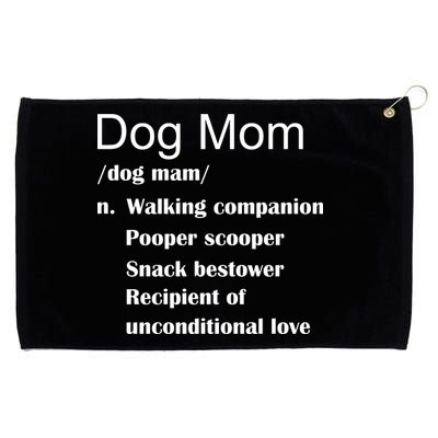 Dog Mom Definition Grommeted Golf Towel