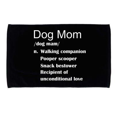 Dog Mom Definition Microfiber Hand Towel