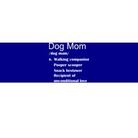 Dog Mom Definition Bumper Sticker