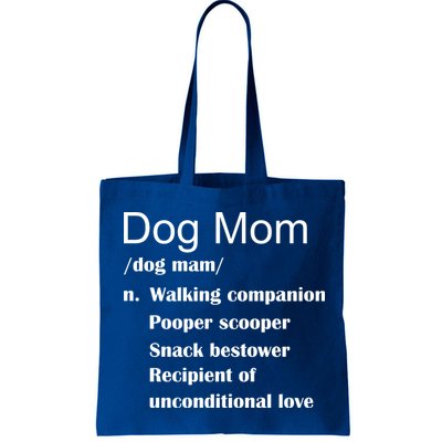 Dog Mom Definition Bag
