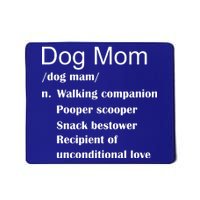 Dog Mom Definition Mousepad