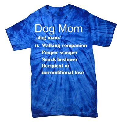 Dog Mom Definition Tie-Dye T-Shirt