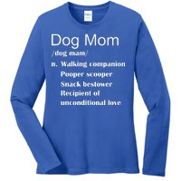 Dog Mom Definition Ladies Long Sleeve Shirt