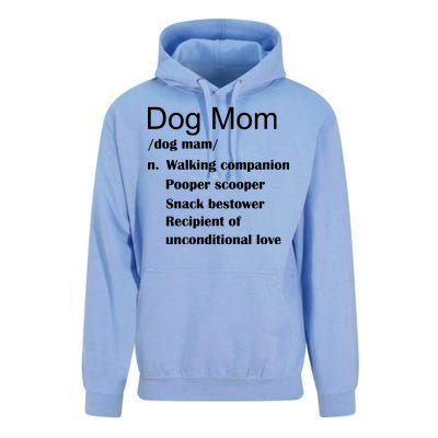 Dog Mom Definition Unisex Surf Hoodie