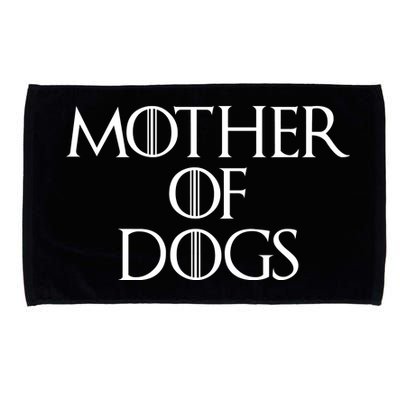 Dog Mom Mother Of Dogs Microfiber Hand Towel