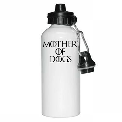 Dog Mom Mother Of Dogs Aluminum Water Bottle 