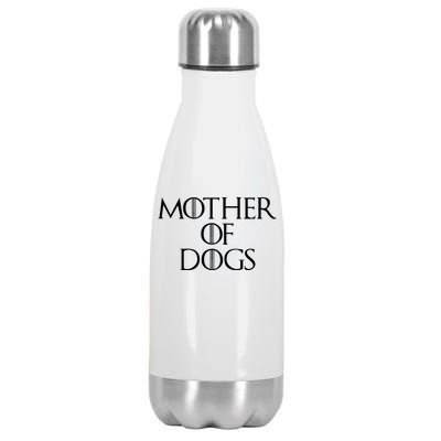 Dog Mom Mother Of Dogs Stainless Steel Insulated Water Bottle