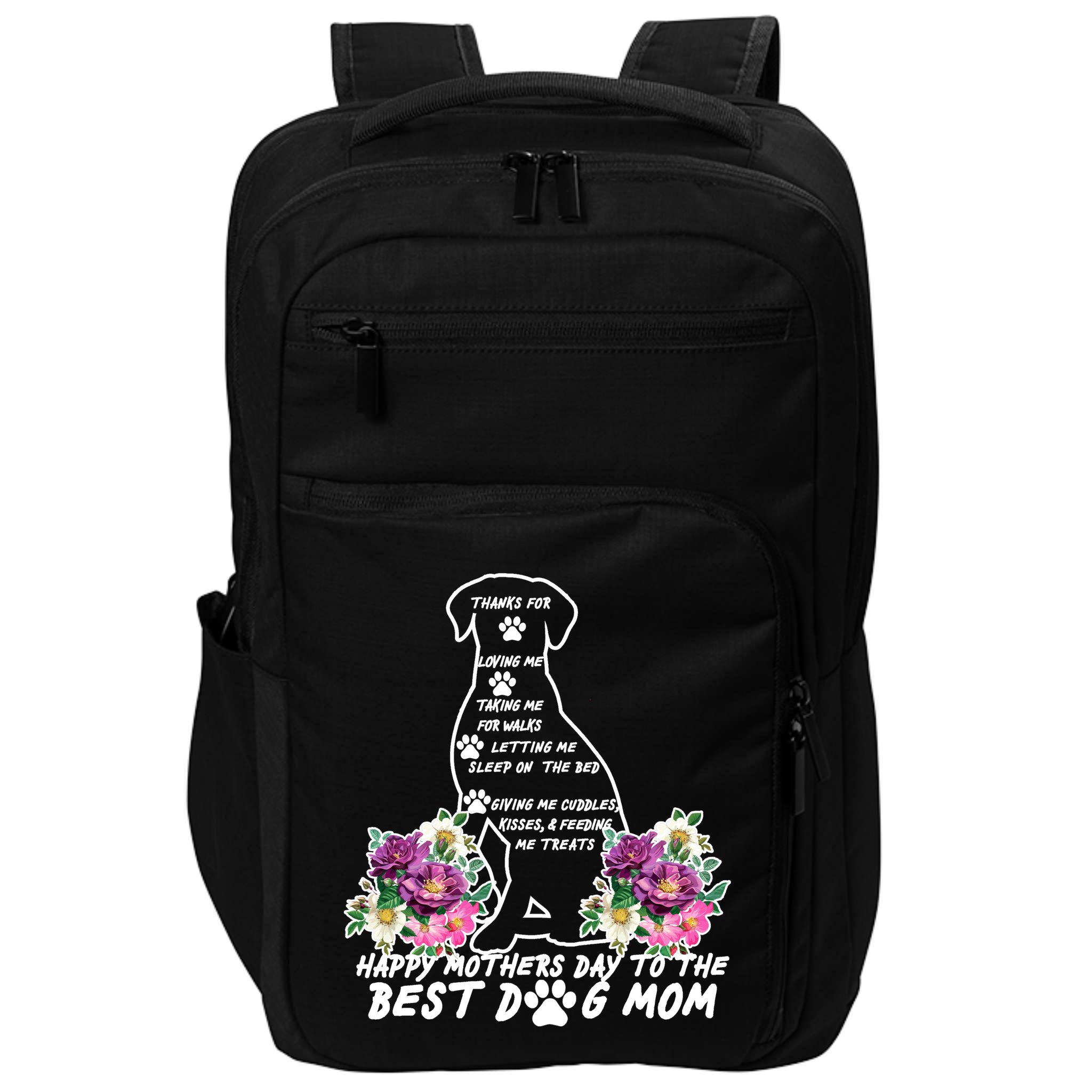 Dog Mom Mothers Day Impact Tech Backpack