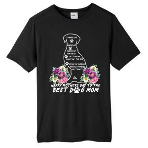 Dog Mom Mothers Day Tall Fusion ChromaSoft Performance T-Shirt