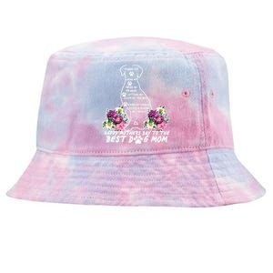 Dog Mom Mothers Day Tie-Dyed Bucket Hat