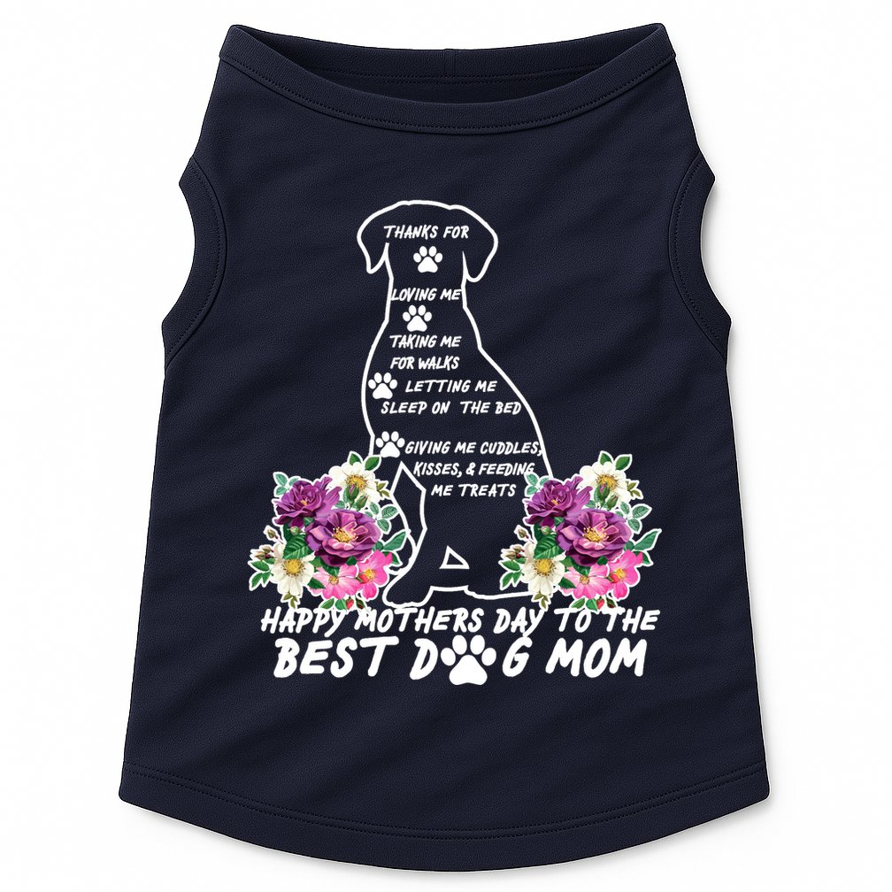 Dog Mom Mothers Day Doggie Tank