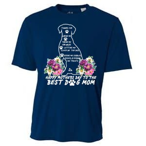 Dog Mom Mothers Day Cooling Performance Crew T-Shirt