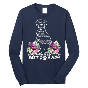 Dog Mom Mothers Day Long Sleeve Shirt