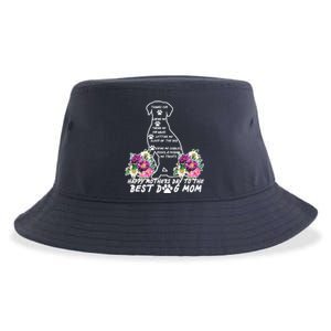 Dog Mom Mothers Day Sustainable Bucket Hat