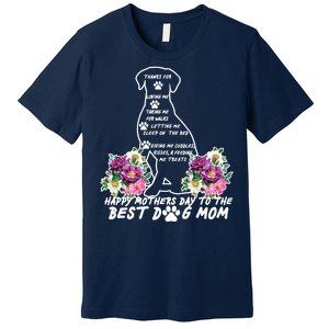 Dog Mom Mothers Day Premium T-Shirt