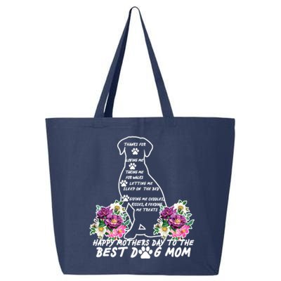 Dog Mom Mothers Day 25L Jumbo Tote