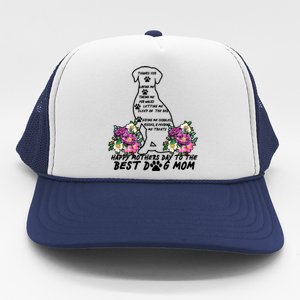 Dog Mom Mothers Day Trucker Hat