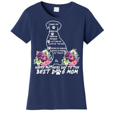 Dog Mom Mothers Day Women's T-Shirt