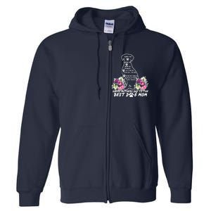 Dog Mom Mothers Day Full Zip Hoodie